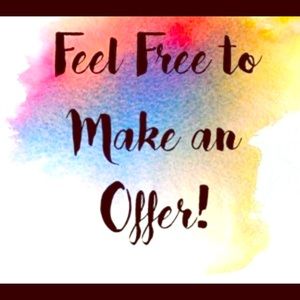 Feel free to make an offer! All welcomed! 🤗❤️